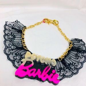 Barbie necklace